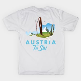 Austria To Ski T-Shirt